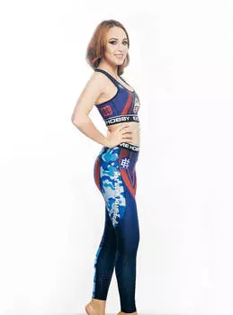 Штаны компрессионные женские ПФК ЦСКА (M)