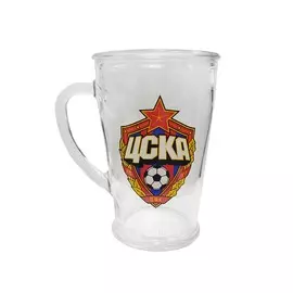 Стеклянная кружка для кофе