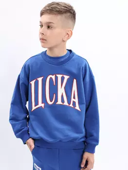 Свитшот ДНК ЦСКА синий детский (170)