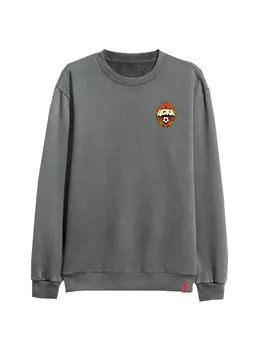 Свитшот RED BLUE, цвет серый (L)