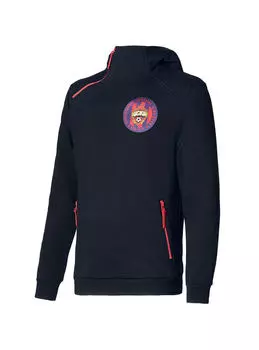 Толстовка на молнии с капюшоном PFC CSKA est 1911, цвет чёрный (XL)