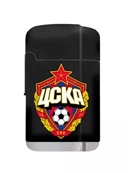 Зажигалка эмблема, цвет чёрный