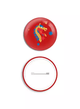 Значок закатной "Конь"