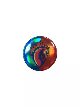 Значок закатной Талисман