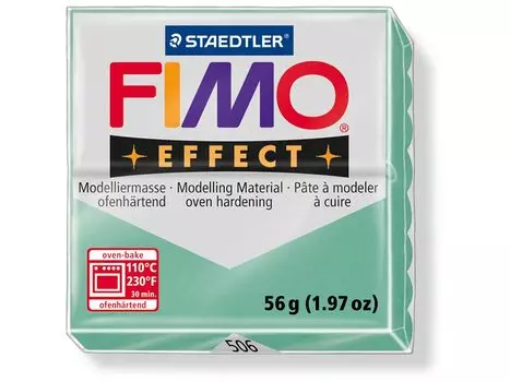 FIMO Effect 506 (зеленый нефрит)