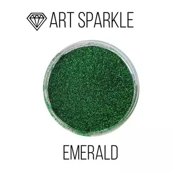 Глиттер мелкий Emerald, 50 г, Craftsmen.store