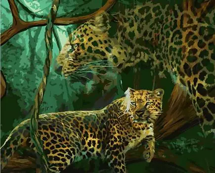 Картина по номерам «Дух джунглей»