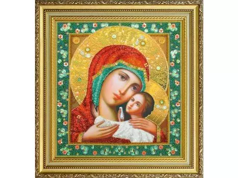 Набор для вышивания бисером «Икона Божией Матери Касперовская»