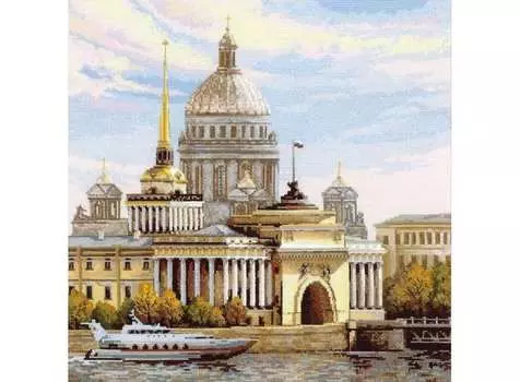 Набор для вышивания «Санкт-Петербург. Адмиралтейская набережная»