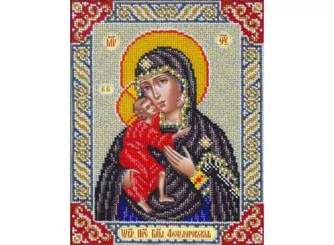 Набор вышивки бисером «Богородица Феодоровская»