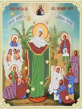 Рисунок на ткани «Богородица Всех скорбящих радость»