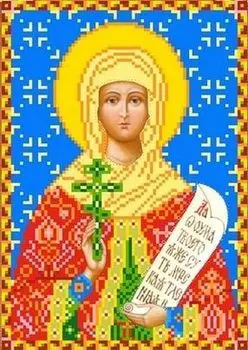 Рисунок на ткани «Святая Наталия»