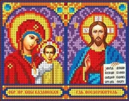 Рисунок на ткани «Венчальная пара»