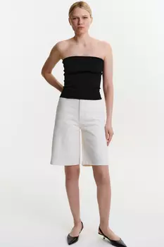 Бермуды джинсовые