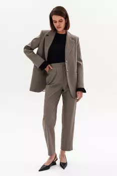 Брюки с высокой посадкой