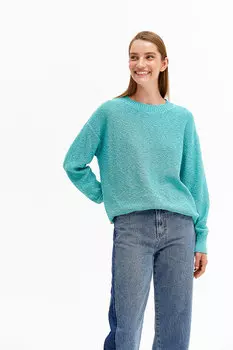 Джемпер фактурной вязки