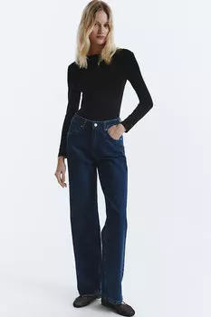 Джинсы прямые