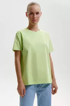 Футболка со смещённым плечевым швом