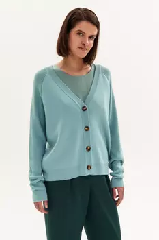 Кардиган средней длины