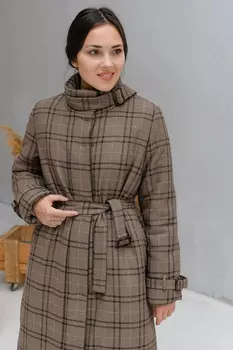 Пуховик-пальто