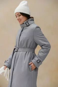 Пуховик-пальто