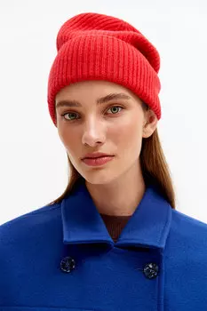 Шапка с отворотом