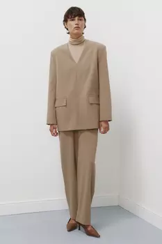 Жакет без застёжки из вискозы