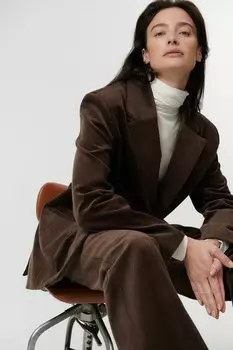 Жакет оверсайз из вельвета