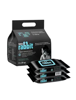 Салфетки влажные Fancy Rabbit