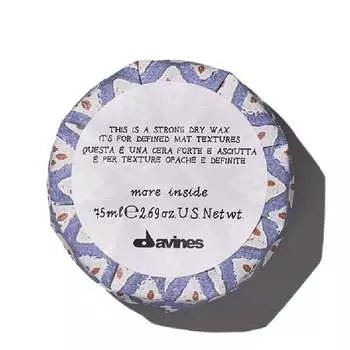 More Inside This Is A Strong Dry Wax - Сухой воск для текстурных матовых акцентов , объем 75 мл