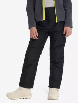 Брюки утепленные для девочек, Черный