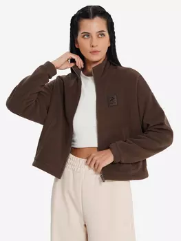 Джемпер флисовый женский, Коричневый