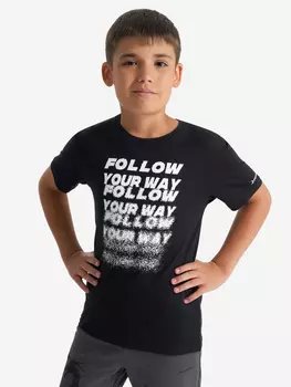 Футболка для мальчиков Demix, Черный