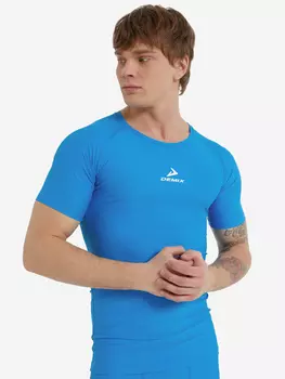 Футболка компрессионная мужская, Голубой