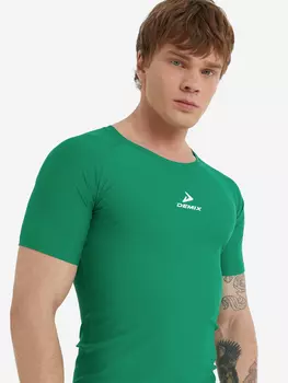 Футболка компрессионная мужская, Зеленый