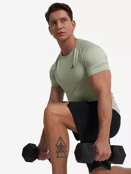 Футболка мужская GYM Training Textured, Зеленый