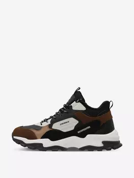 Кроссовки утепленные мужские Trailish Mid, Коричневый