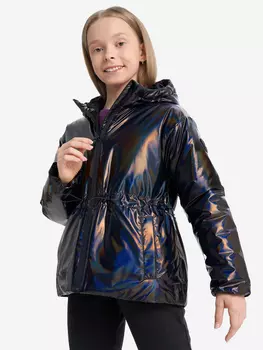 Куртка утепленная для девочек Demix, Черный