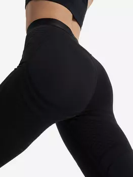 Легинсы женские MuseFit Dance Flock, Черный