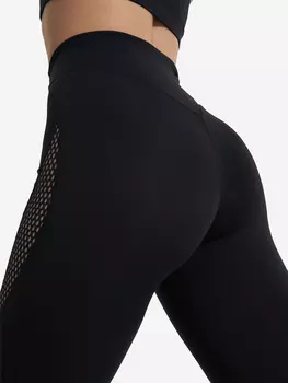 Легинсы женские MuseFit Dance Mesh, Черный