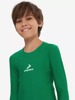 Лонгслив компрессионный для мальчиков, Зеленый