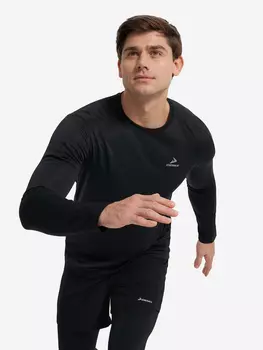 Лонгслив мужской, Черный