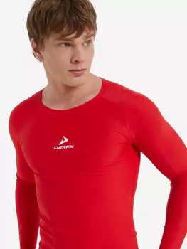 Лонгслив мужской, Красный