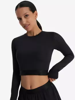 Лонгслив женский, Черный