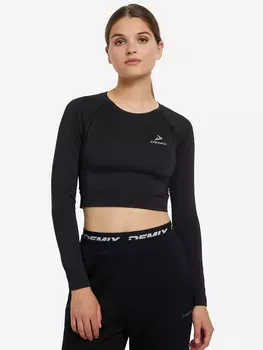 Лонгслив женский, Черный