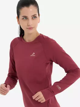 Лонгслив женский, Красный