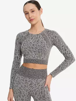 Лонгслив женский, Серый