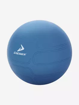 Мяч гимнастический с насосом, 75 см, Синий