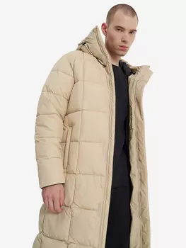 Пальто утепленное мужское, Бежевый