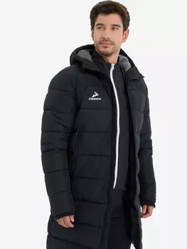 Пальто утепленное мужское, Черный